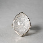 MOEMI SUGIMURA / Back Carving Quartz Ring RGCN24-ID223