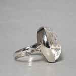 MOEMI SUGIMURA / Back Carving Quartz Ring RGCN24-ID223