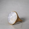 MOEMI SUGIMURA / Dumortierite in quartz ring RGIM24-DO56