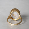 MOEMI SUGIMURA / Dumortierite in quartz ring RGIM24-DO56