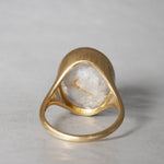 MOEMI SUGIMURA / Dumortierite in quartz ring RGIM24-DO56