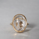 MOEMI SUGIMURA / Quartz In-quartz Ring 202303B-FRPL-014
