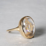 MOEMI SUGIMURA / Quartz In-quartz Ring 202303B-FRPL-014