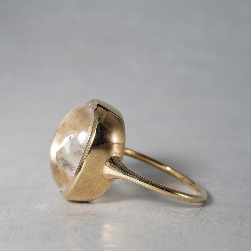 MOEMI SUGIMURA / Quartz In-quartz Ring 202303B-FRPL-014