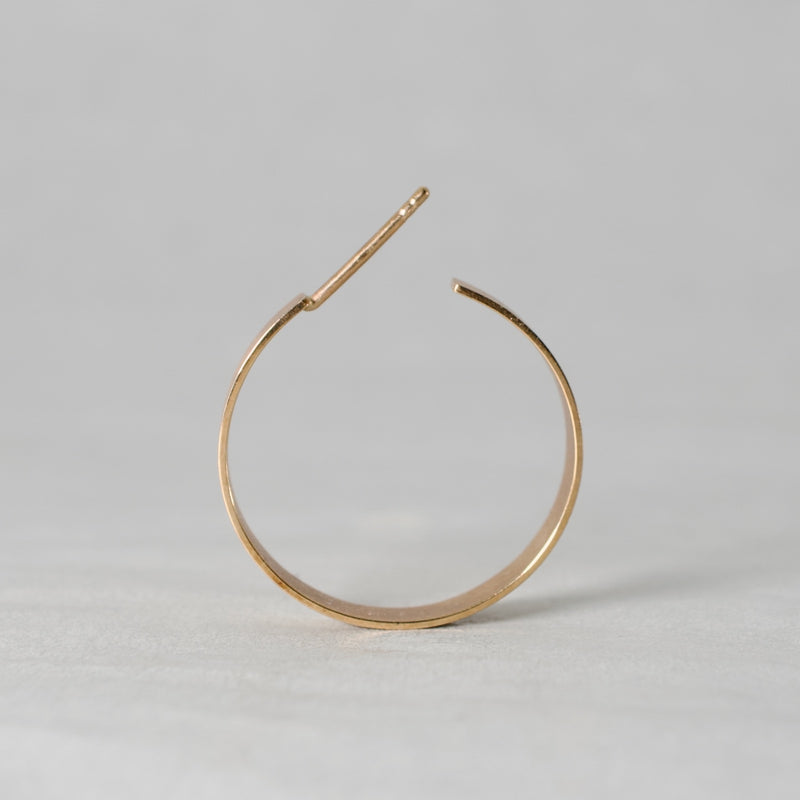 MAKIAMI / Paper tape Earring L（片耳用）