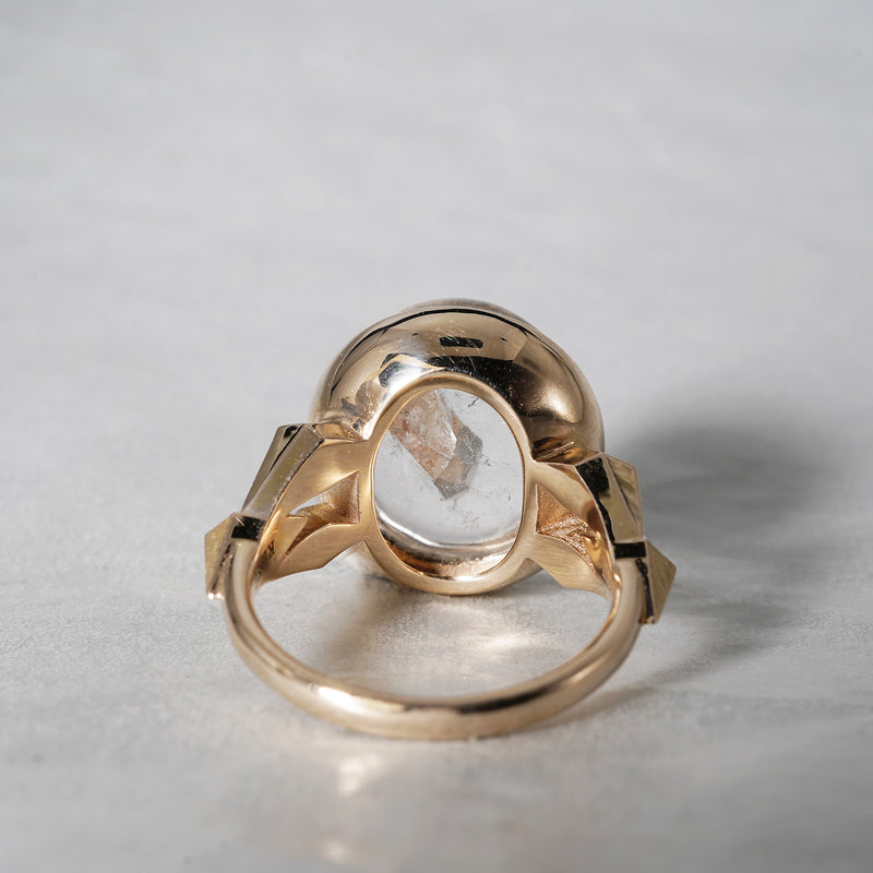 MOEMI SUGIMURA / Quartz In-quartz Ring RGCR25-CH161