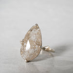 MOEMI SUGIMURA / Silver Rutilated Quartz Ring RGCN24-ID121