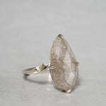 MOEMI SUGIMURA / Silver Rutilated Quartz Ring RGCN24-ID121