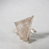 MOEMI SUGIMURA / Silver Rutilated Quartz Ring RGCN24-ID118