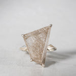 MOEMI SUGIMURA / Silver Rutilated Quartz Ring RGCN24-ID118