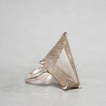 MOEMI SUGIMURA / Silver Rutilated Quartz Ring RGCN24-ID118