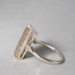MOEMI SUGIMURA / Silver Rutilated Quartz Ring RGCN24-ID118