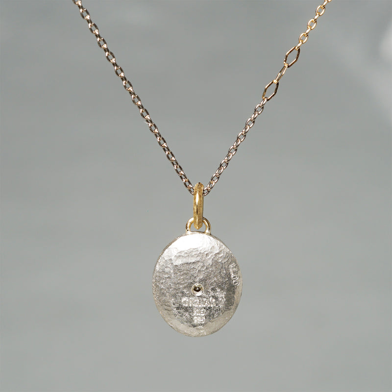 [-12/28 limited time] GICLAT / K18YG/silver x Yellow Diamond 0.071ct GLN917