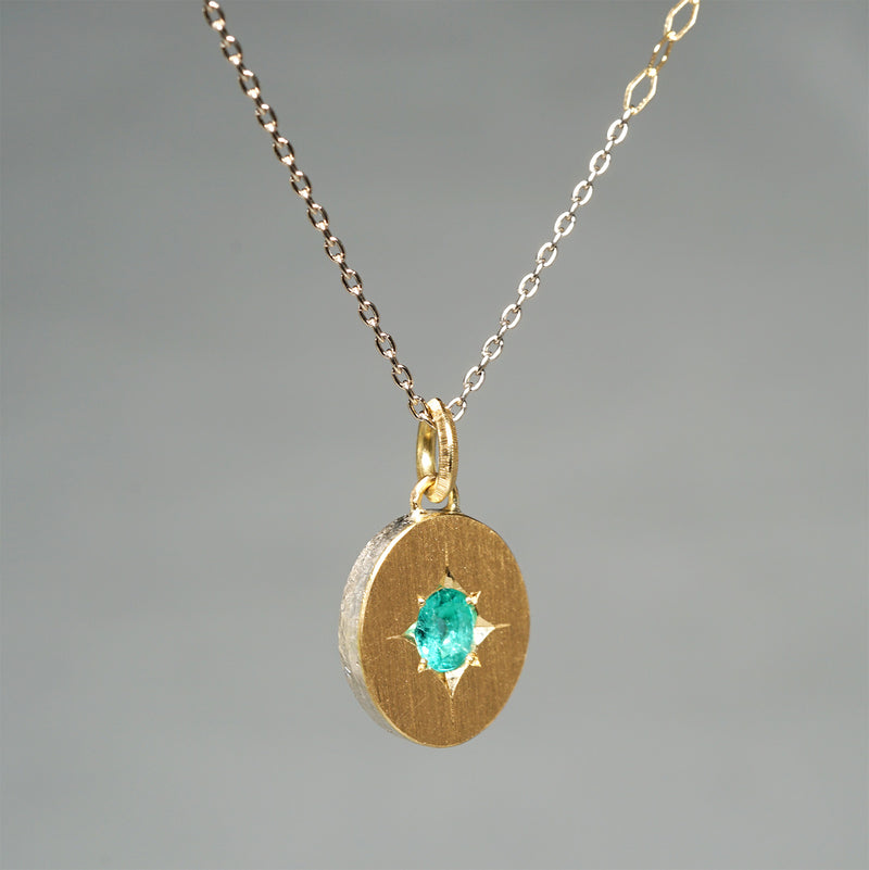 [-12/28 limited time] GICLAT / K18YG/silver x Paraiba Tourmaline 0.132ct GLN915