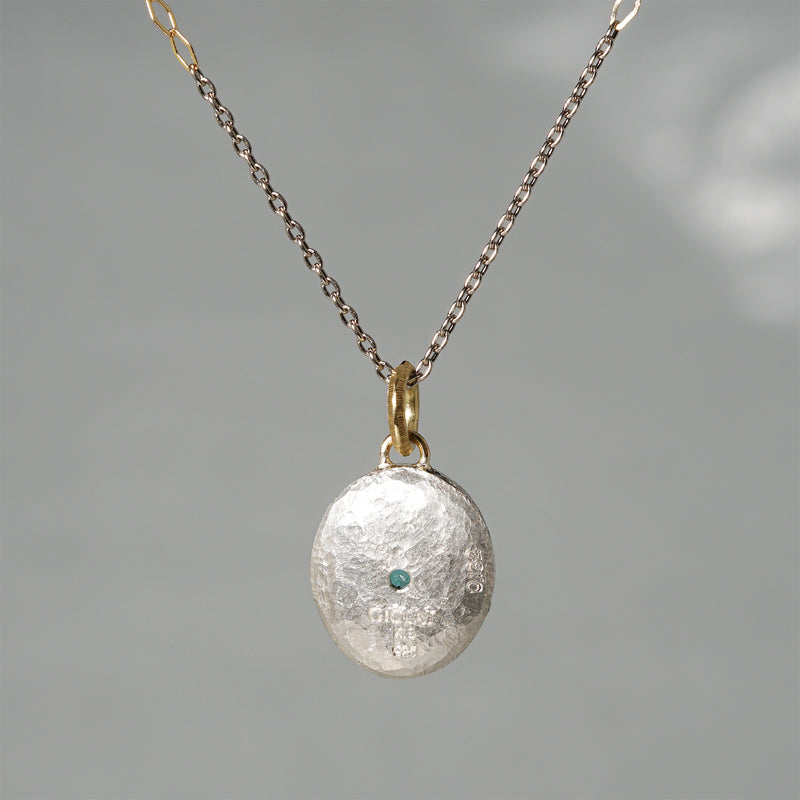 [-12/28 limited time] GICLAT / K18YG/silver x Paraiba Tourmaline 0.132ct GLN915