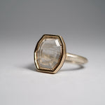LOISTO/portrait stone ring No.2