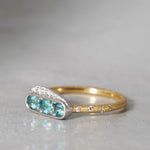 [5/3-5/25 Limited time only] 19un-neuf / Trois ring Grandidierite CR07912