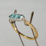 [5/3-5/25 Limited time only] 19un-neuf / Trois ring Grandidierite CR07912