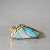 [5/3-5/25 Limited time only] 19un-neuf / Coral Reef Ring Boulder Opal OPR00816