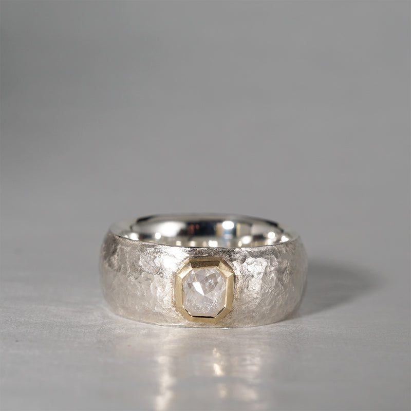 【-12/28 期間限定】GICLAT /  K18YG/silver x Diamond　GLR405