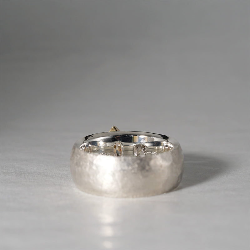 【-12/28 期間限定】GICLAT /  K18YG/silver x Diamond　GLR856