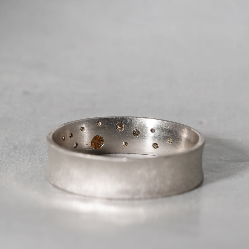 [5/3-5/25 Limited time only] 19un-neuf / Starry Night Ring Brown Diamond AR07713