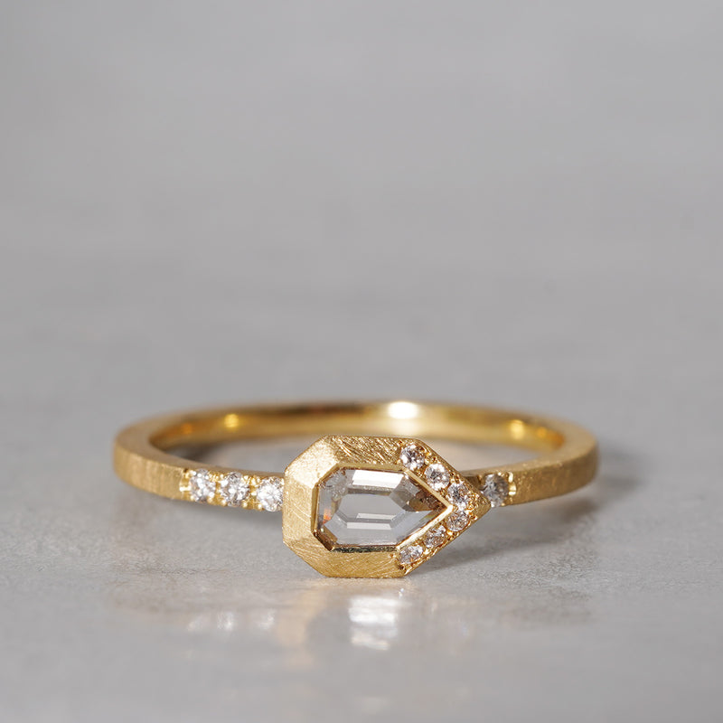 [5/3-5/25 Limited time only] 19un-neuf / Limited Edgey Ring Dia AR01712