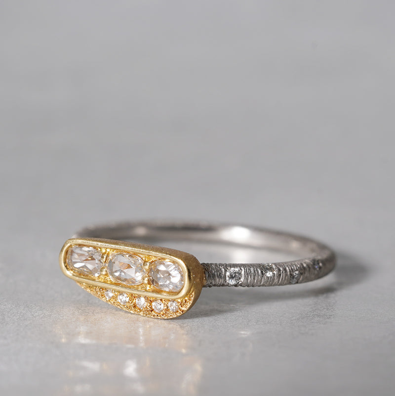 [5/3-5/25 Limited time only] 19un-neuf / Trois ring Diamond AR07812