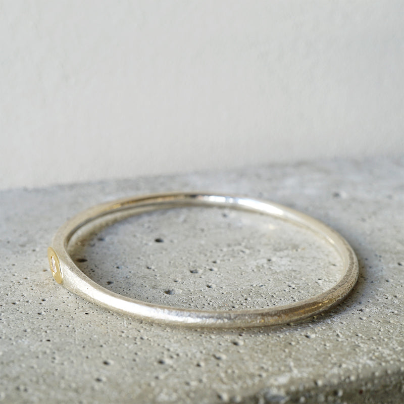 【-12/28 期間限定】GICLAT /  K18YG/Silver x Brownish Pink Diamond　GLR749