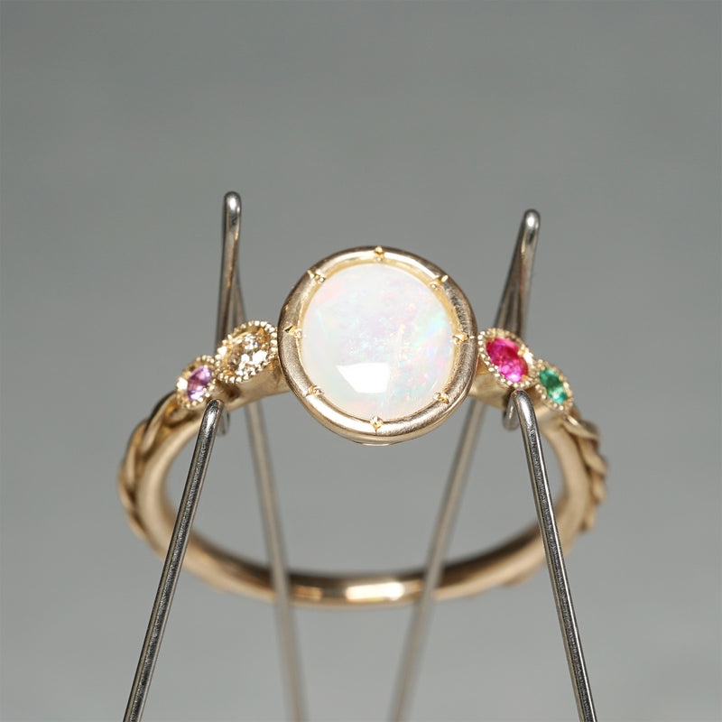 12/28 期間限定】tatsuo nagahata / ADOREリング Amethyst, Diamond