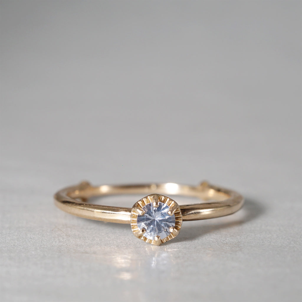 12/28 期間限定】tatsuo nagahata / アイスブルーサファイアリング