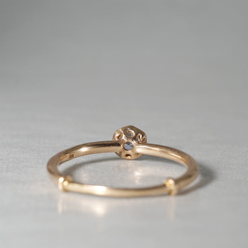 12/28 期間限定】tatsuo nagahata / アイスブルーサファイアリング