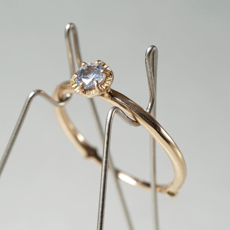 12/28 期間限定】tatsuo nagahata / アイスブルーサファイアリング