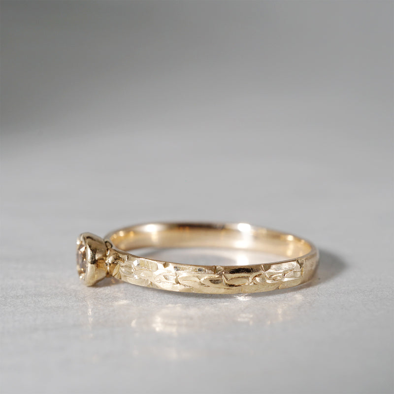 12/28 期間限定】tatsuo nagahata / ブラウンダイヤモンドリング