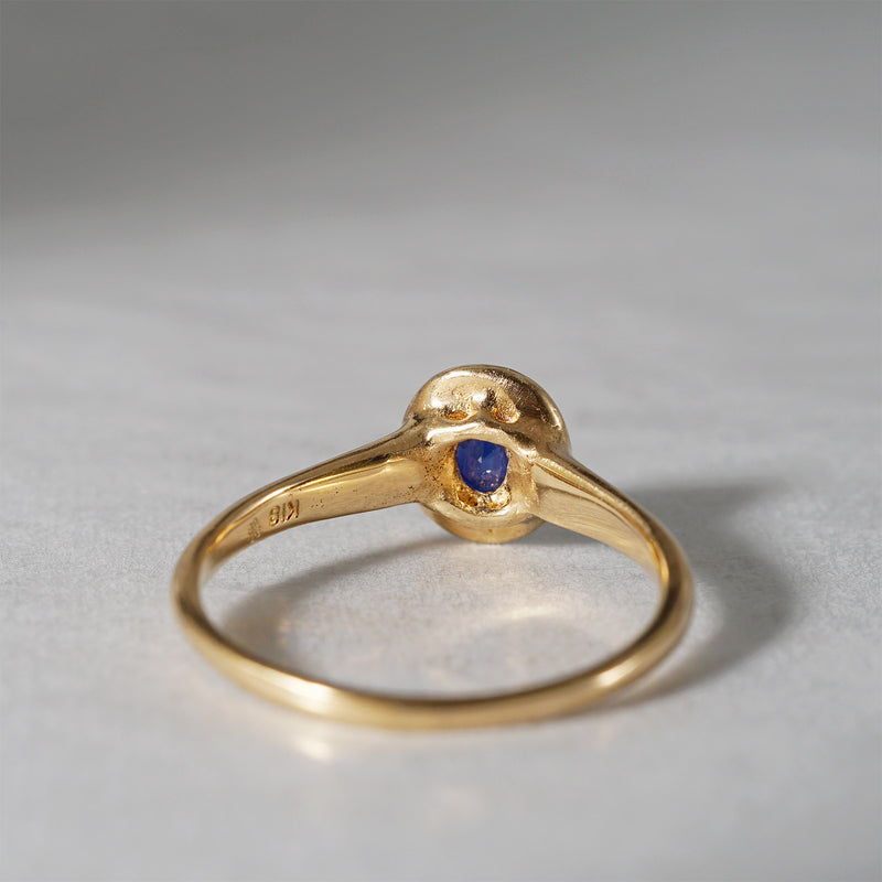 12/28 期間限定】tatsuo nagahata / K18サファイアリング (LM6998