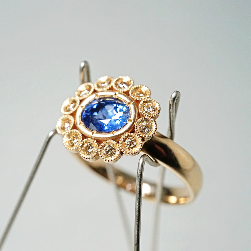 12/28 期間限定】tatsuo nagahata / サファイアリング (LM6981