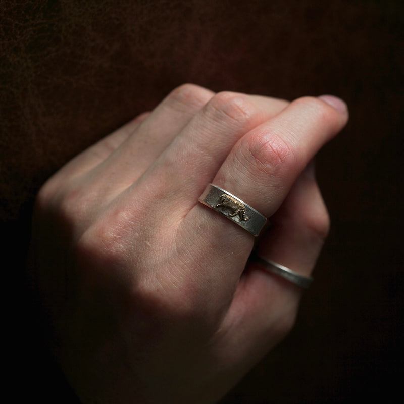 ATELIER FER / FR-80 Zodiac Ring Tiger (custom-order ）