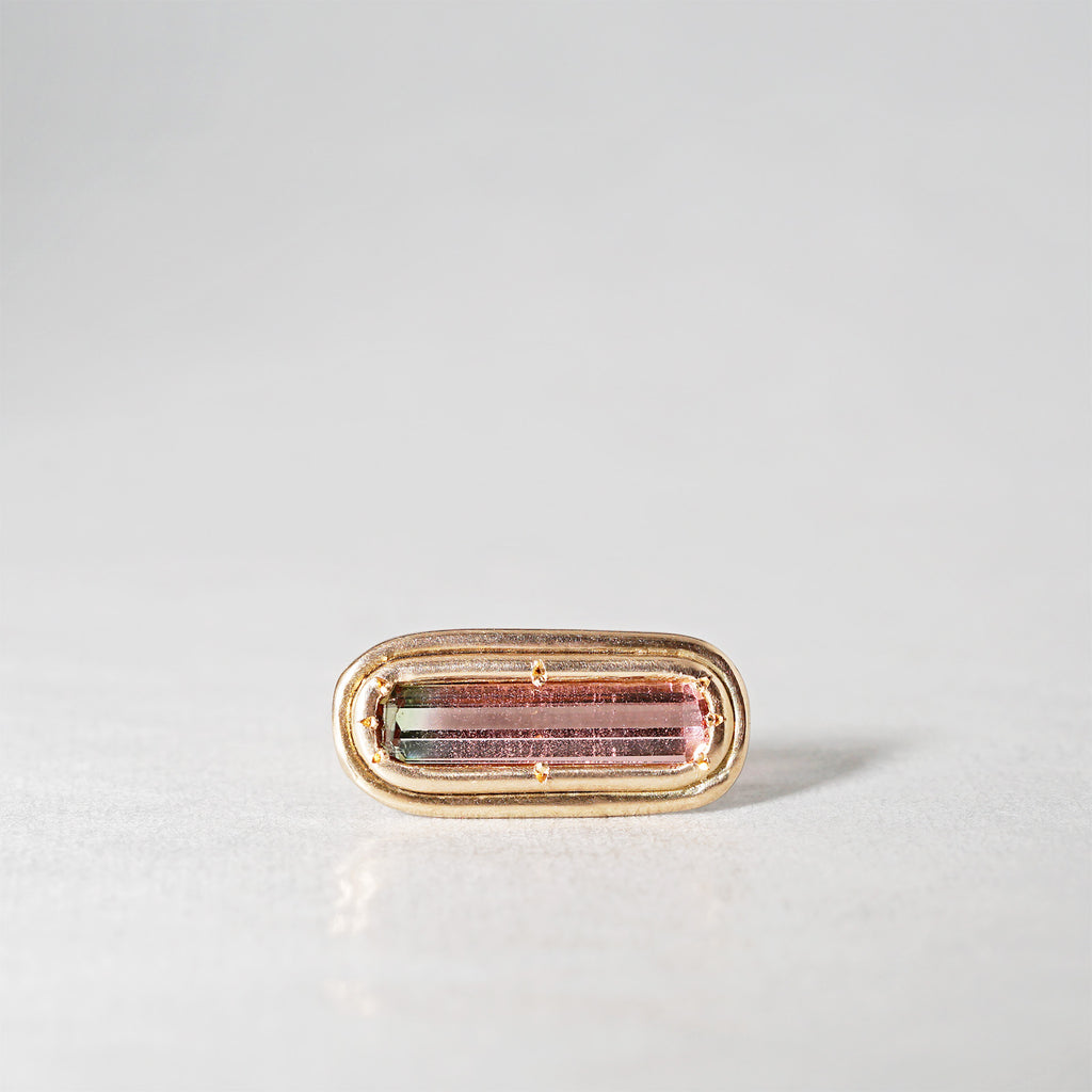 12/28 期間限定】tatsuo nagahata / バイカラートルマリンピアス