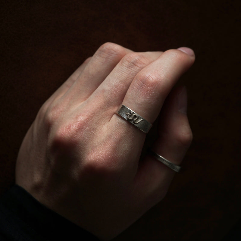 ATELIER FER / FR-80 Zodiac Ring Snake (custom-order ）