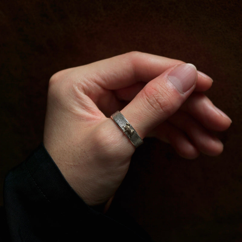 ATELIER FER / FR-80 Zodiac Ring Dog (custom-order ）