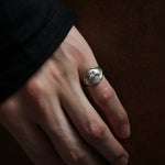 ATELIER FER / FR-81 Zodiac Lip Ring Rooster (custom-order ）