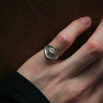 ATELIER FER / FR-81 Zodiac Lip Ring Rooster (custom-order ）