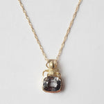 ATELIER FER / FN-18 Spider Necklace Gray Spinel