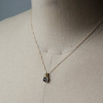 ATELIER FER / FN-18 Spider Necklace Gray Spinel