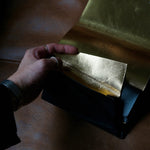 [Limited period]shosa / Long wallet bolero black x gold