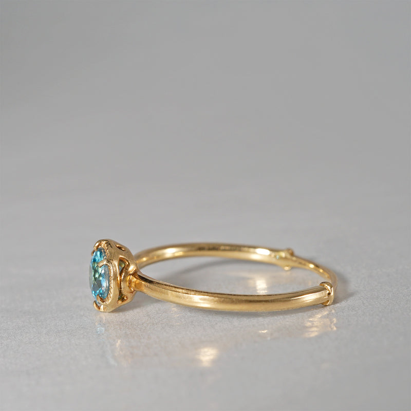 12/28 期間限定】tatsuo nagahata / K18 ブルージルコンリング (LM6549