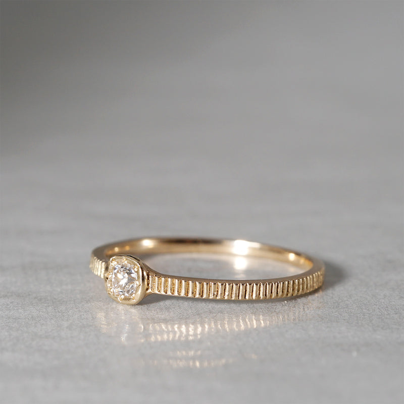 12/28 期間限定】tatsuo nagahata / ダイヤモンドピンキーリング