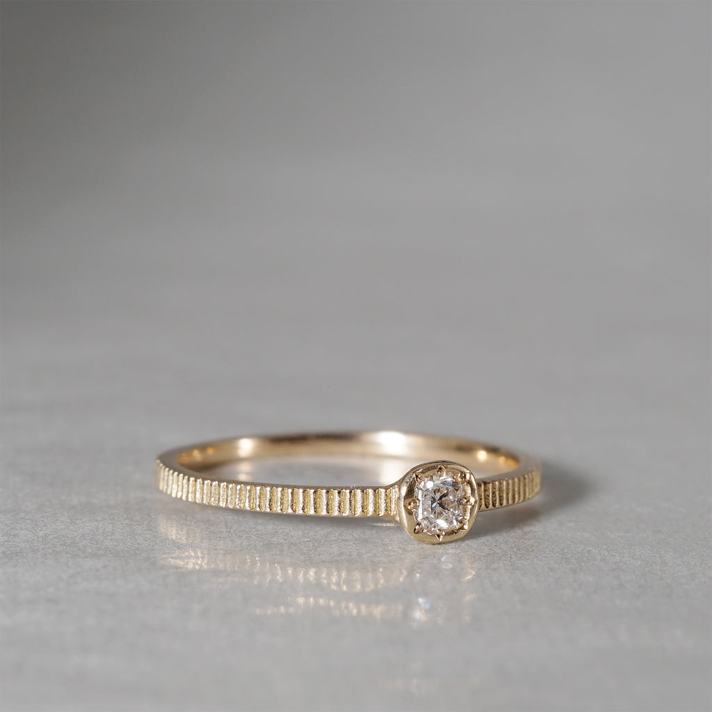 【美品】tatsuo nagahata トルマリン＆スキップダイヤリング 12/28 期間限定】tatsuo nagahata / ダイヤモンドピンキーリング