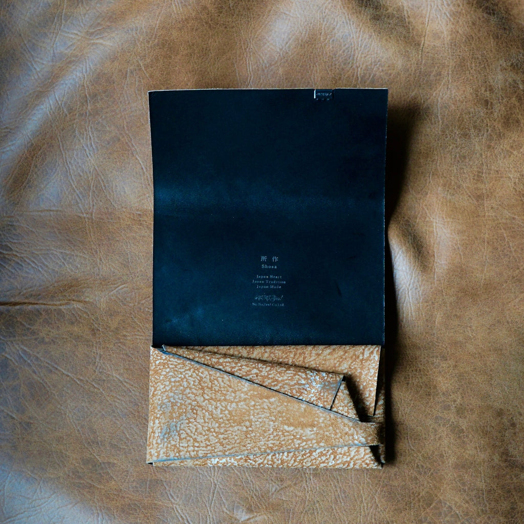 [Limited period]shosa / Long wallet capybara x light brown