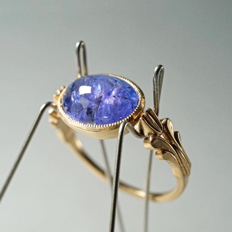 no.327 タンザナイトのstud no.327 タンザナイトのstud